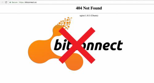 BitConnect Shuts Down Following Bitcoin Crash 